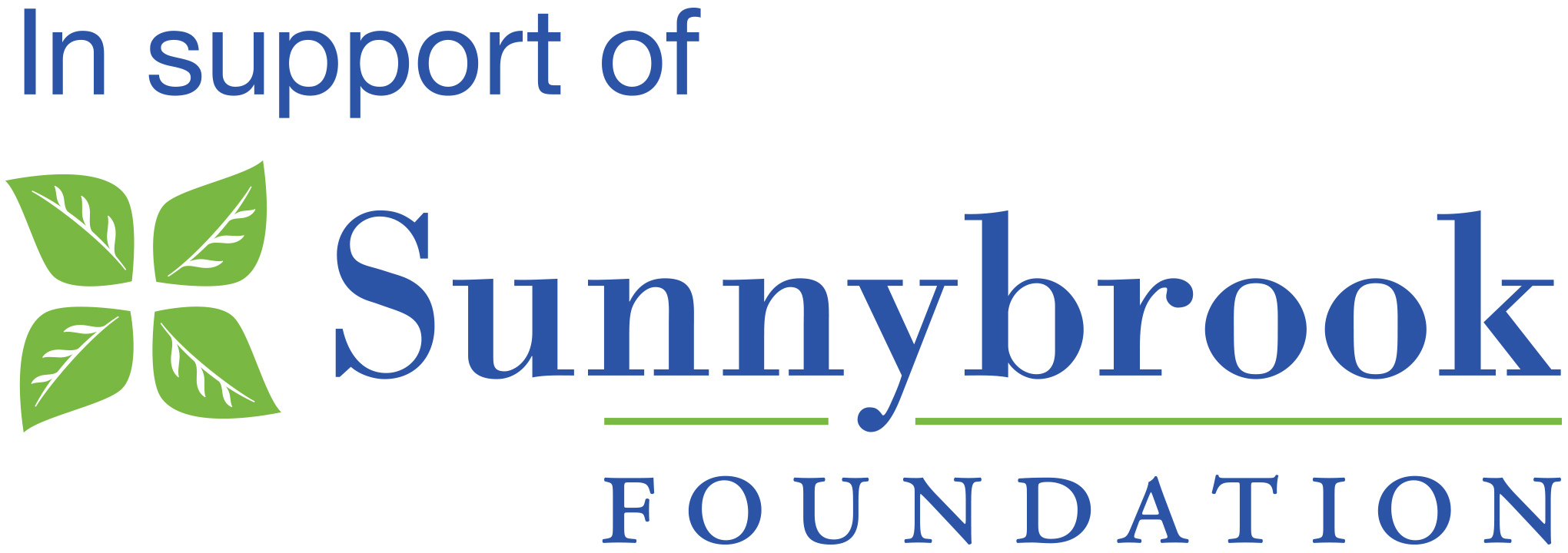In support of Sunnybrook Foundation